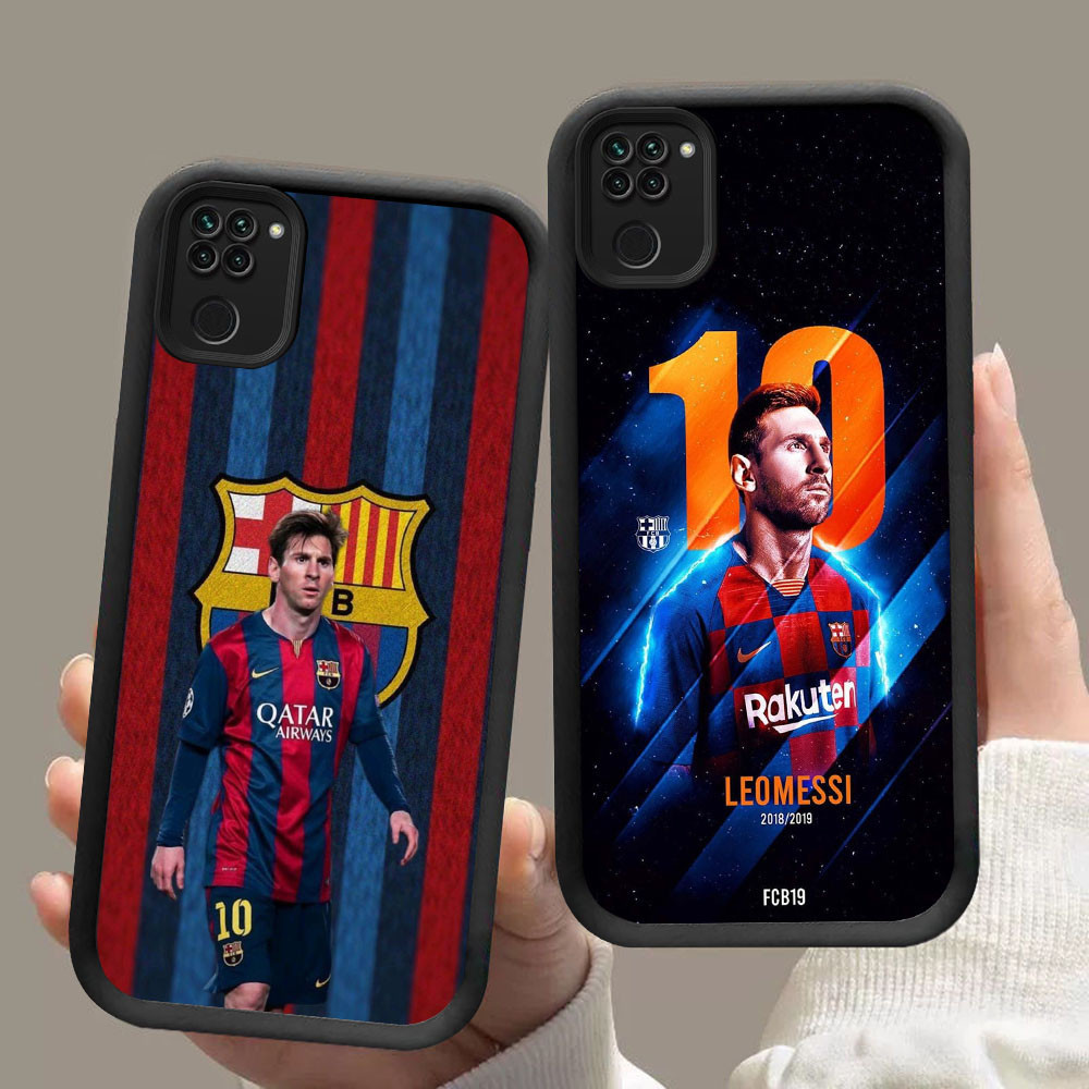DF-87 Messi ใน Barcelona Club หรูหราปลอกอ่อนสําหรับ Xiaomi Redmi หมายเหตุ 8 9 9S Poco M2 Pro Max