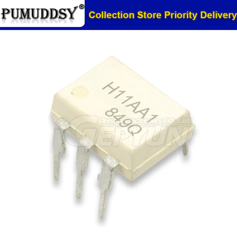 10 ชิ้น/ล็อต H11AA1SR2M ความเร็วสูง optocoupler optocoupler patch SOP6 H11AA1 ใหม่เดิม