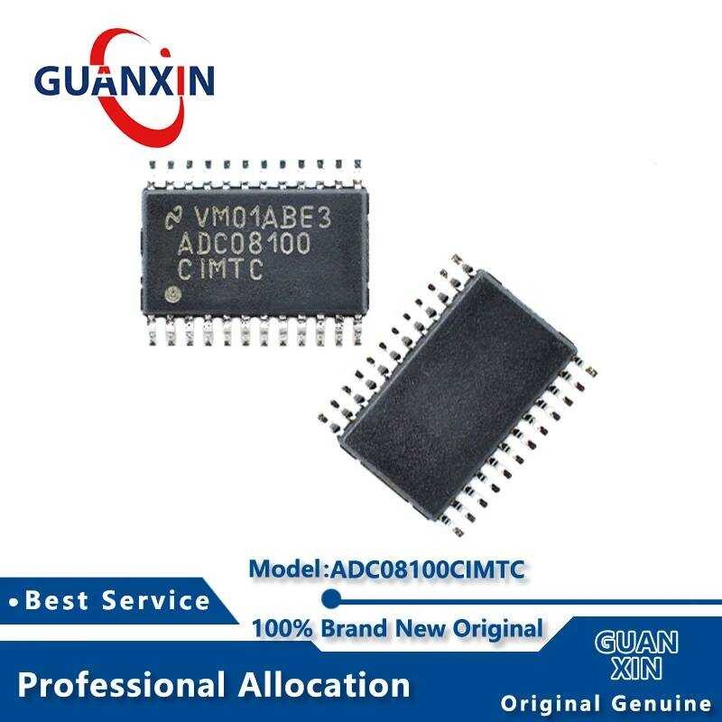 ใหม่ 100% ADC08100CIMTC ADC08100CIMTCX TSSOP-24 ทำเครื่องหมาย ADC08100 100%