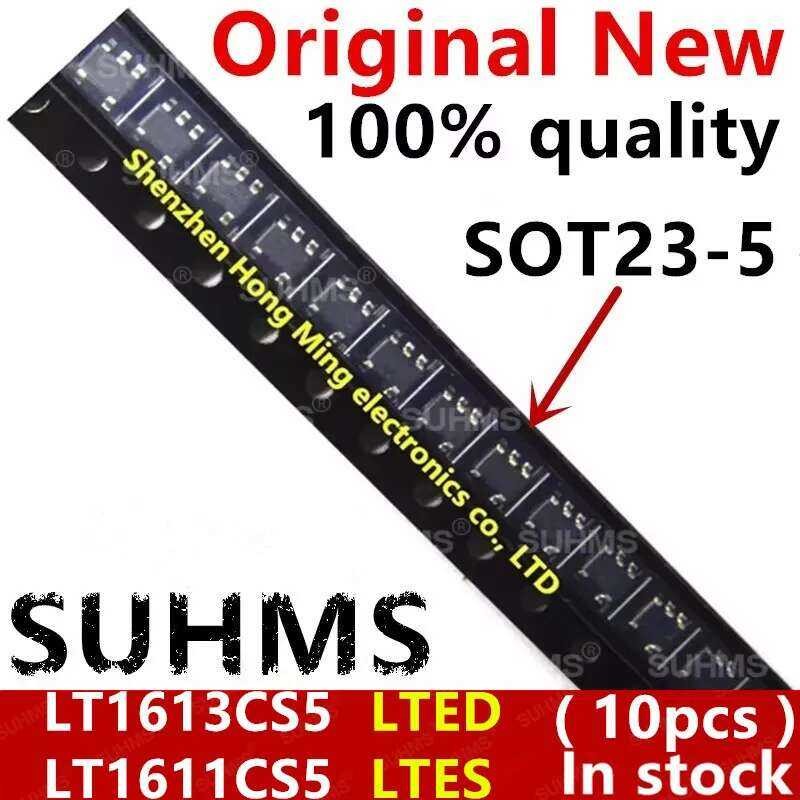 ชิ้น) (10 100% ใหม่ LT1613 LT1613CS5 LTED LT1611 LT1611CS5 LTES sot23-5 (10 ชิ้น) 100%