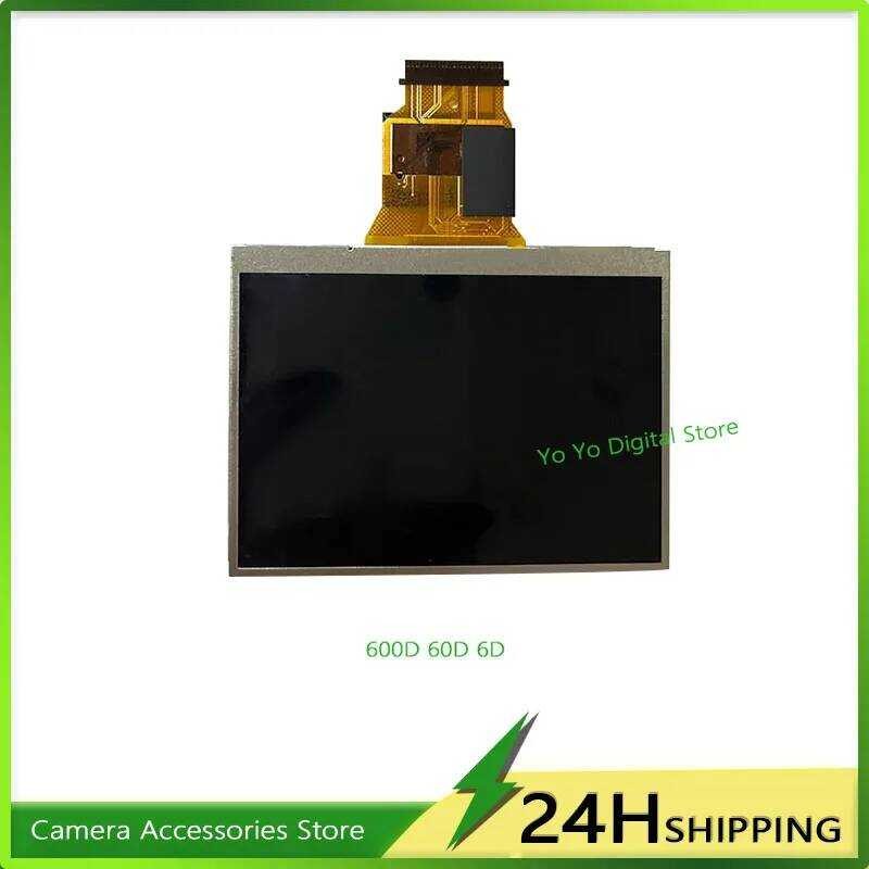 ▥ สําหรับ Canon 600D 60D 6D หน้าจอ EOS R จอแสดงผล LCD โมดูลแกนหมุนสาย 5812 กล้องเปลี่ยนชิ้นส่วน