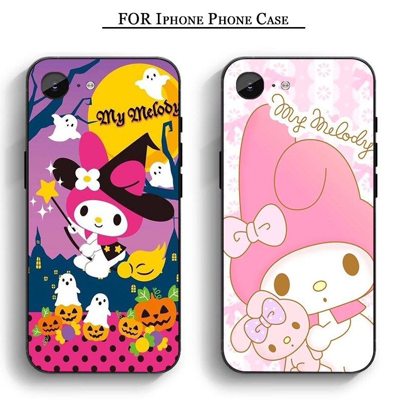 LH197 My Melody การ์ตูน iPhone 11 12 Pro Max Mini 6 7 8 Plus Plus 6S X XS Max XR SE Soft Case