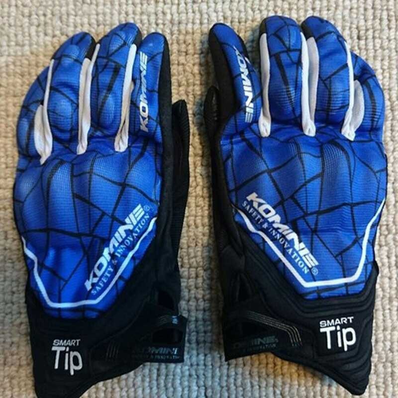 Komineถุงมือkomine Gk-191ถุงมือรถจักรยานยนต์หัวรถจักรriding Anti-