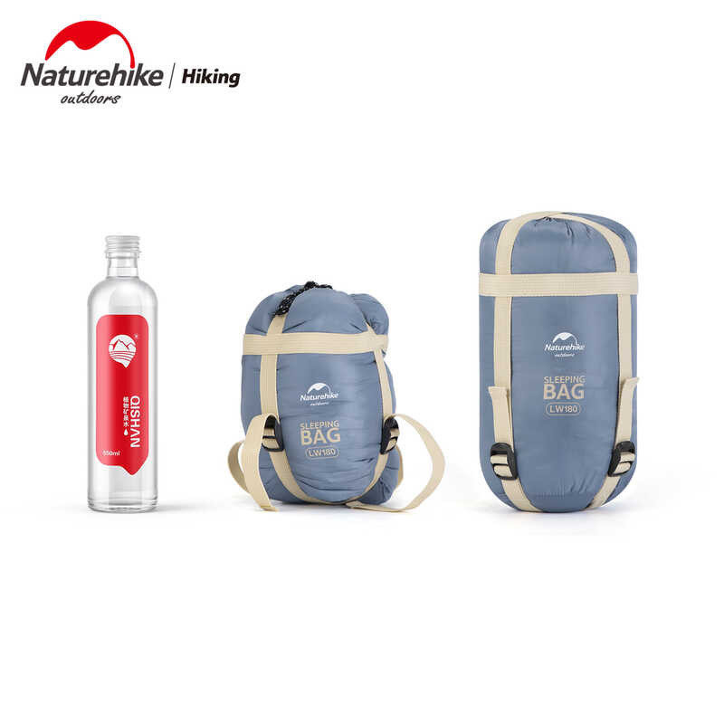 Naturehike Comfort Lw180ผ้าฝ้าย15 ℃ น้ำหนักเบาถุงนอน190*75ซม. 205*85ซม.
