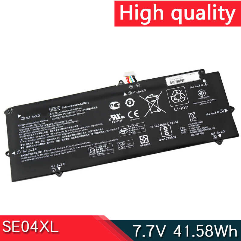 ใหม่ 9 SE04XL 7.7V 41.58Wh แบตเตอรี่สำหรับ HP Pro X2 612 G2 โซลูชั่นค