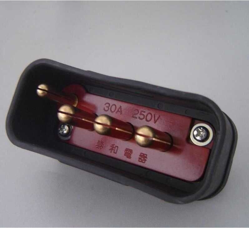 ❤ Nichiyu 30A 250V AC แบตเตอรี่ชาร์จซ็อกเก็ตเชื่อมต่อ, Toyota T