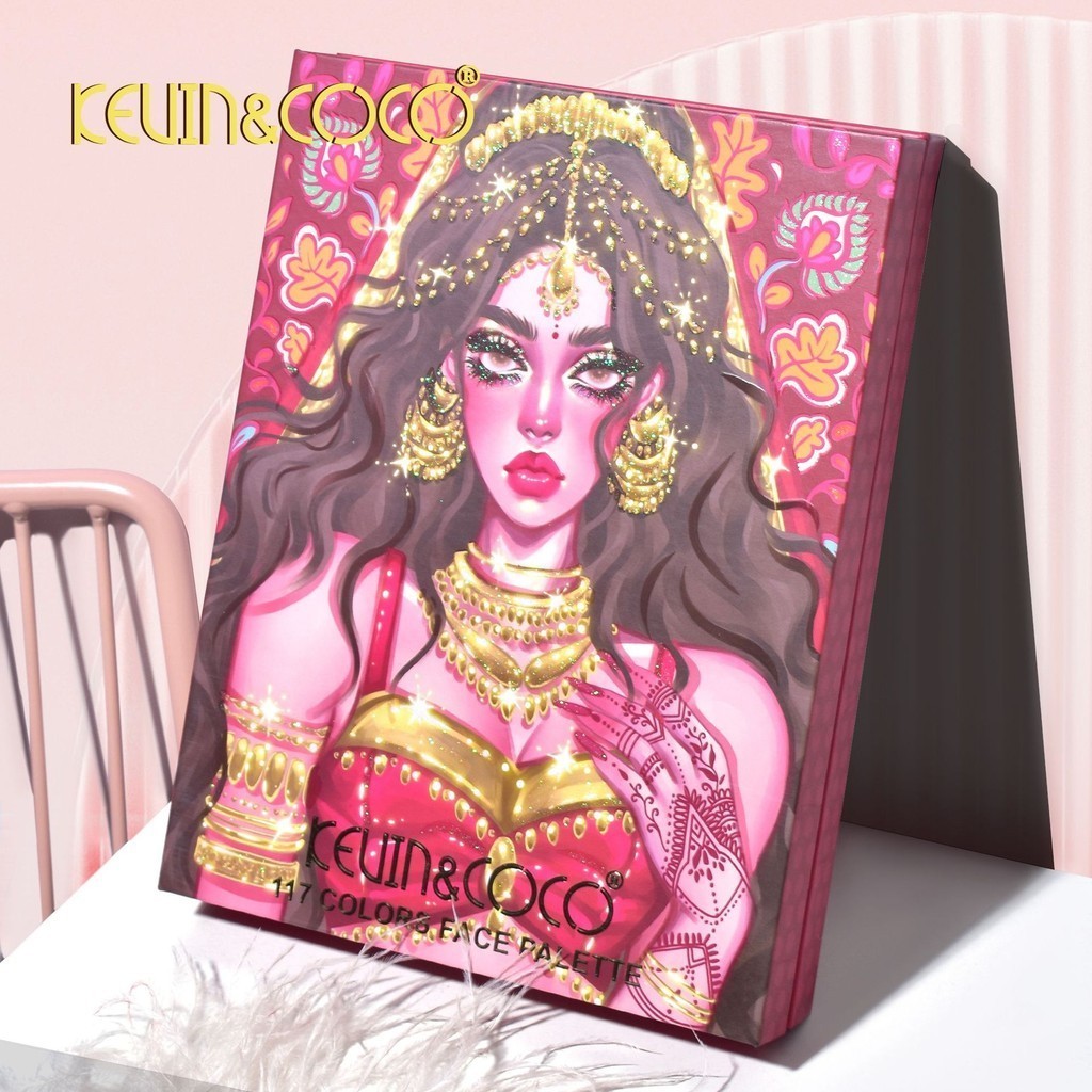 Kevin & COCO 117 สีอายแชโดว์พับ Palette Anna Belle แต่งหน้า Dress Up