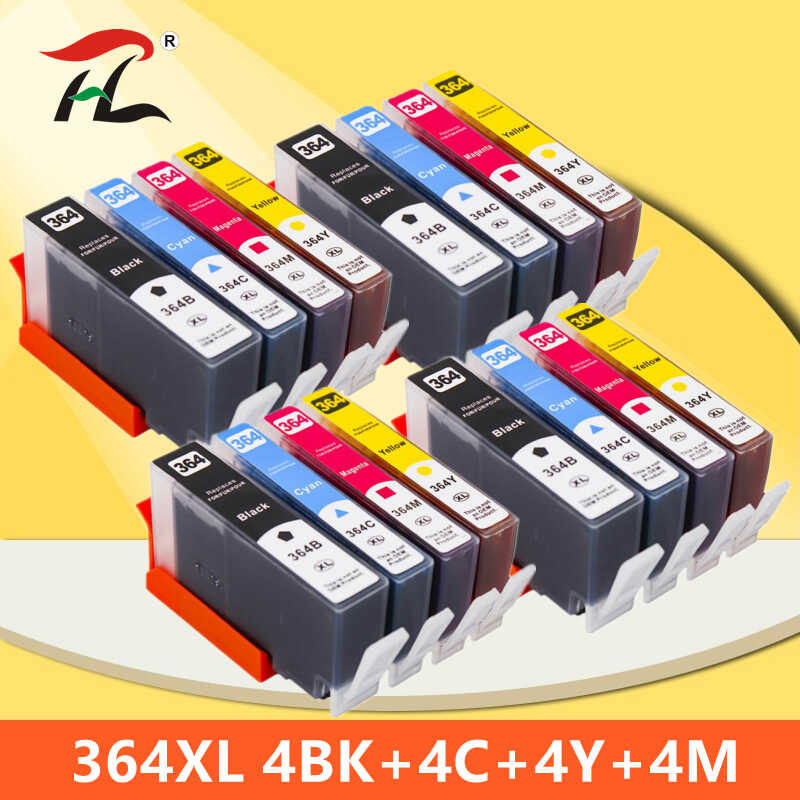ตลับหมึกที่รองรับ 364Xl 364 สำหรับ Hp364 Xl Photosmart 5520 5524 6510 6520 7