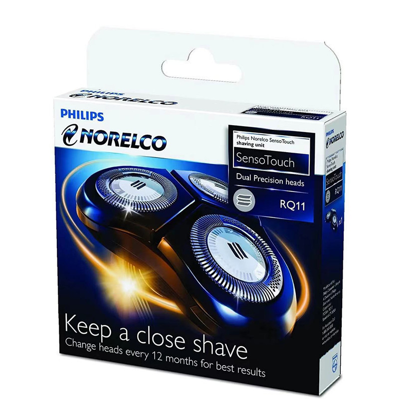 หัวเปลี่ยนเครื่องโกนหนวดไฟฟ้า Philips Norelco RQ11 สําหรับรุ่น 1150X / 1160XCC