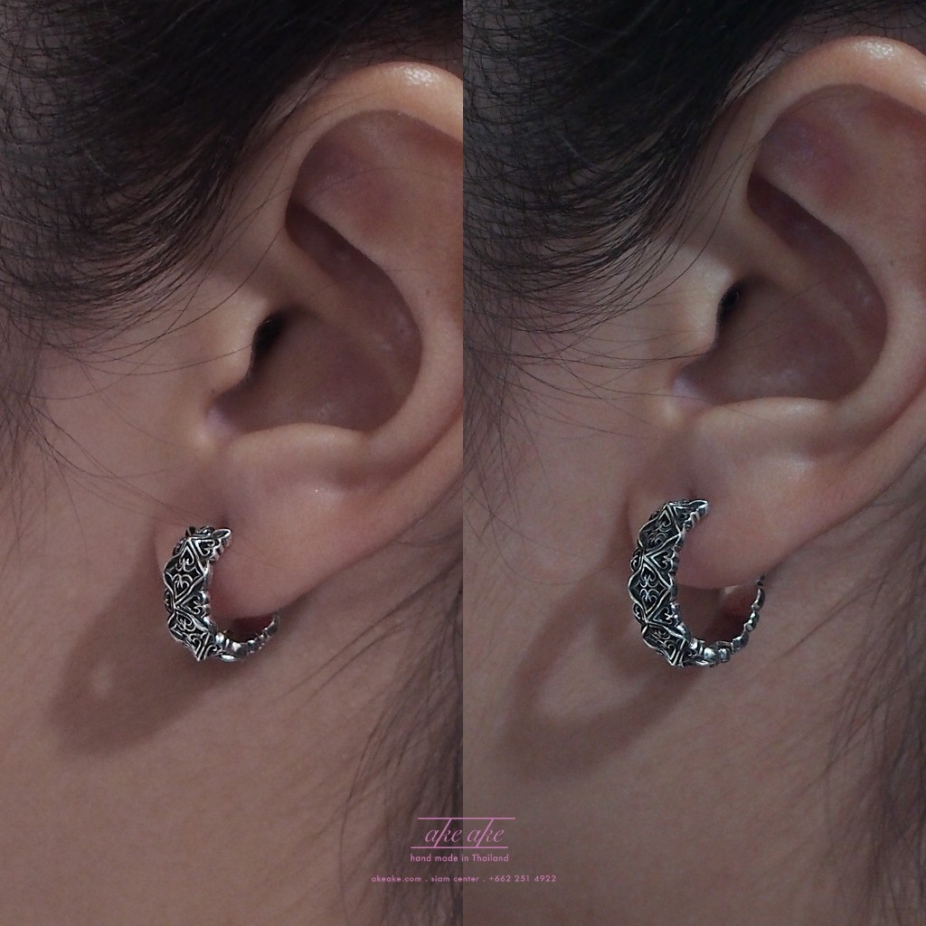 AKE AKE The Athena's Deadly Multi-Spikes Huggie **จำหน่ายเป็นชิ้น/ข้าง