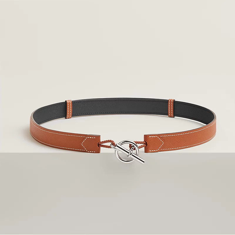 shopee ใหม่ถูกที่สุดของแท้ HERMES Babord 24 double-sided waist belt