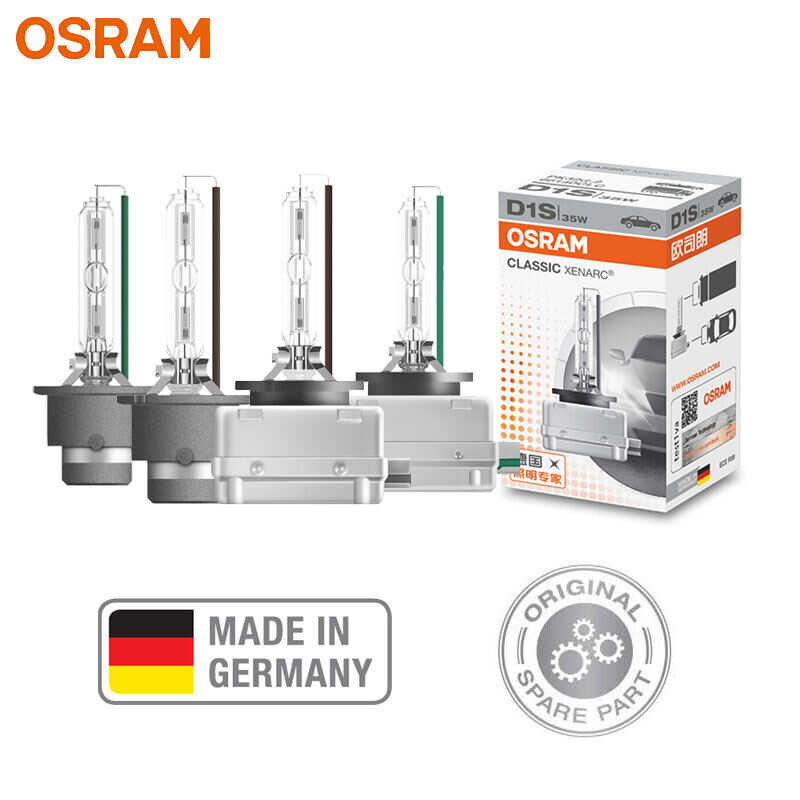 々 OSRAM D1s D2s D2r D3s D4s 66140 66240 66250 66340 66440 CLC ซีนอน HID คลาสสิกเด