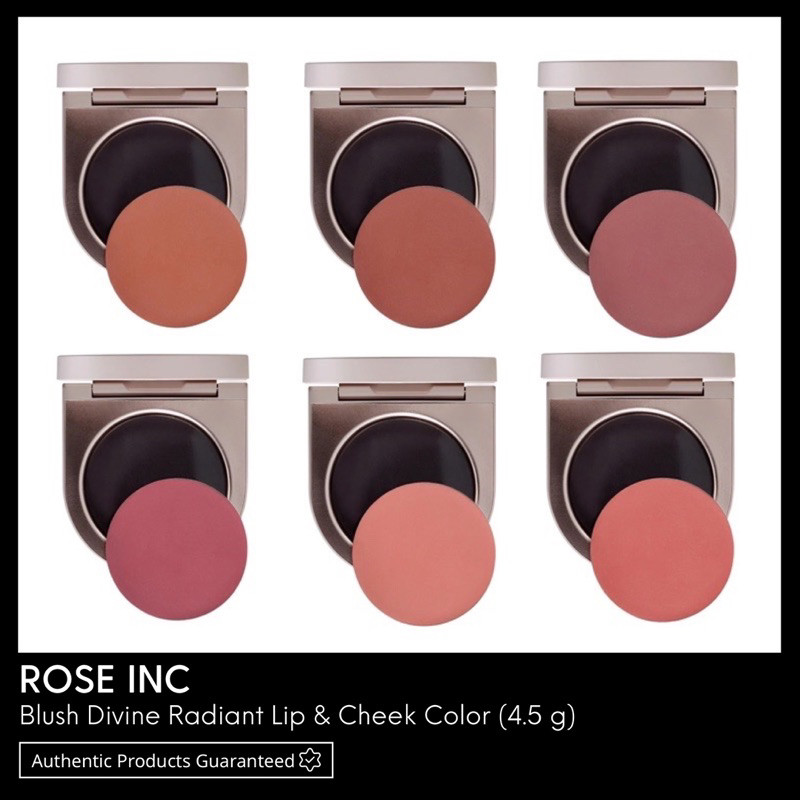 ROSE INC Blush Divine Radiant Lip & Cheek Color พร้อมส่ง & เเท้ 100%