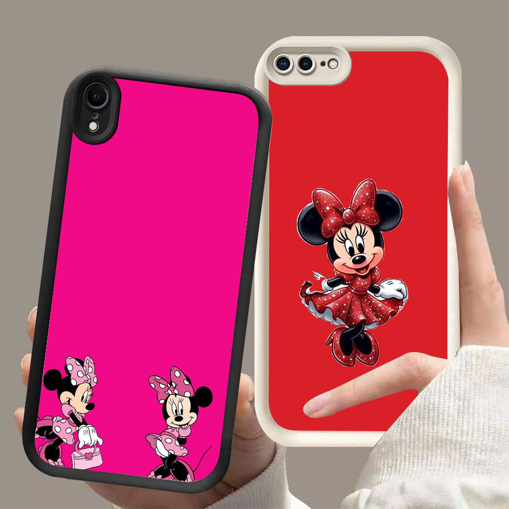 YZ-80Minnie Cool Casing สําหรับ iPhone 8 7 X XR XS 6 Max Plus