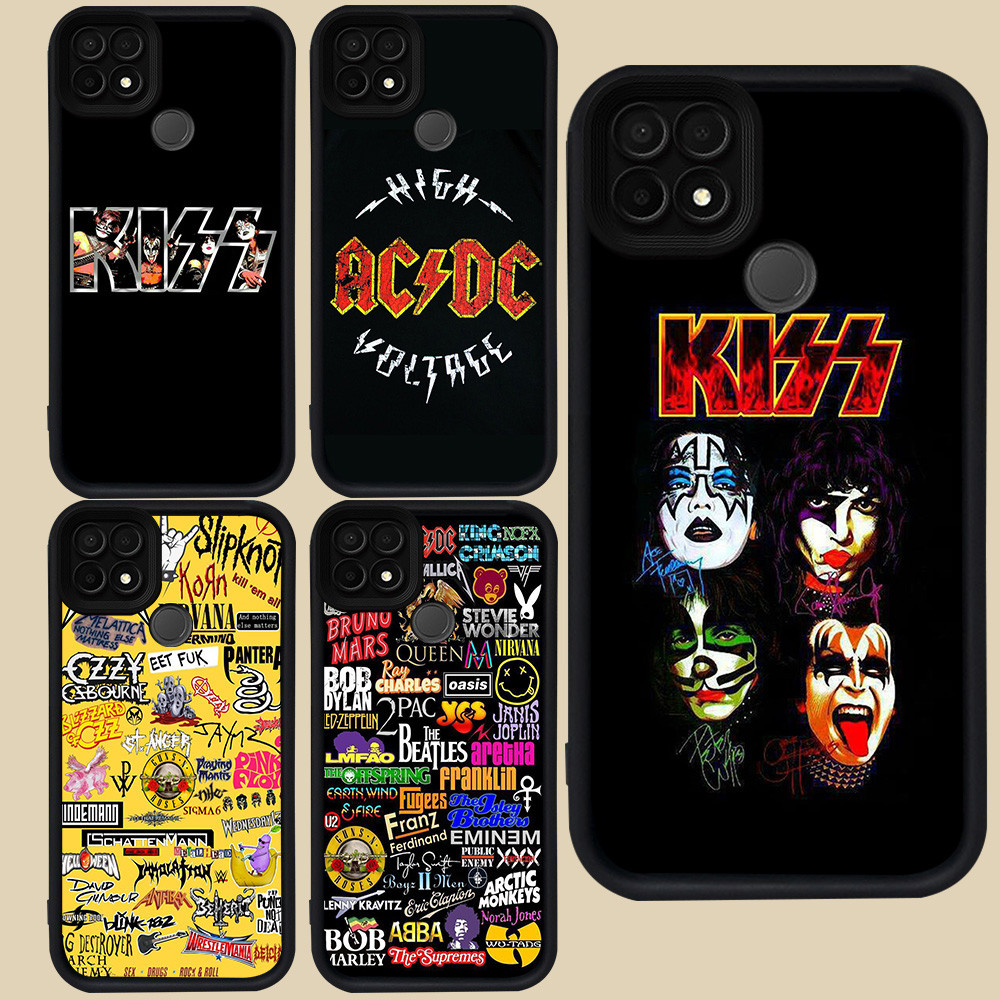 ปลอกสีดําสําหรับRealme 8 C25S C15 Narzo 30A C12 C25 C11 8S C20A 20 C20 C25Y C21Y C21 Pro 5G R25 Rock