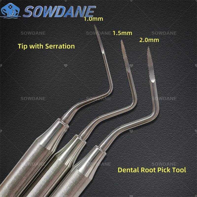 Dental Surgical Minimally Invasive Extraction Tool Dental Tooth Elevator Root Tip Pick Tool Sharp T
