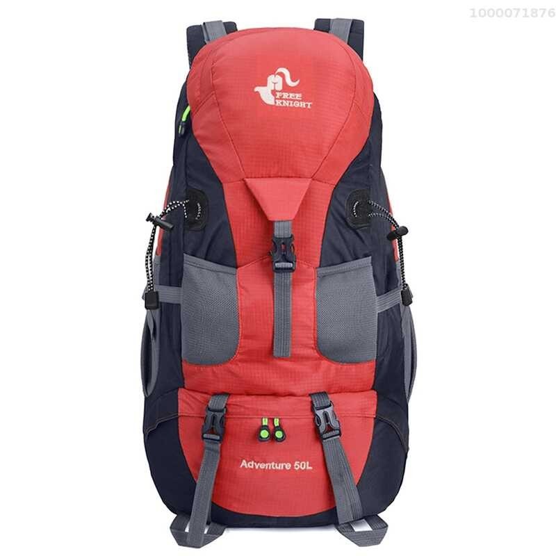 50L Treebuy Hiking Water-Resistant Cam*g Backpack Bag Daypack For Backpacking Traveling Trekking
