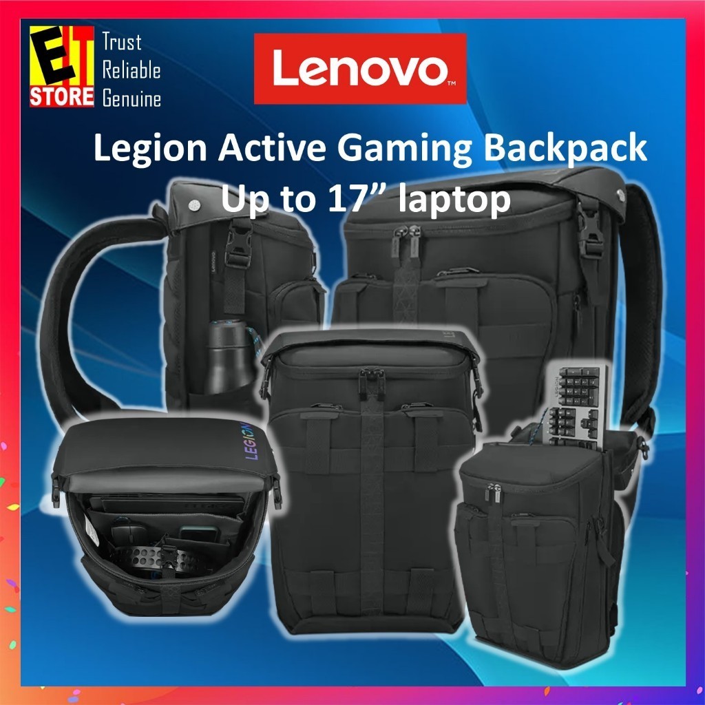 Lenovo LEGION ACTIVE GAMING BACKPACK สูงสุด 17 ชิ ้ น LAPTOP SIZE ( GX41C86982 )