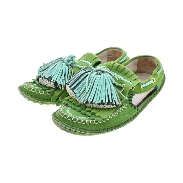 cale CARVEN n M 5 Shoes Women green 23.5cm Direct from Japan Secondhand