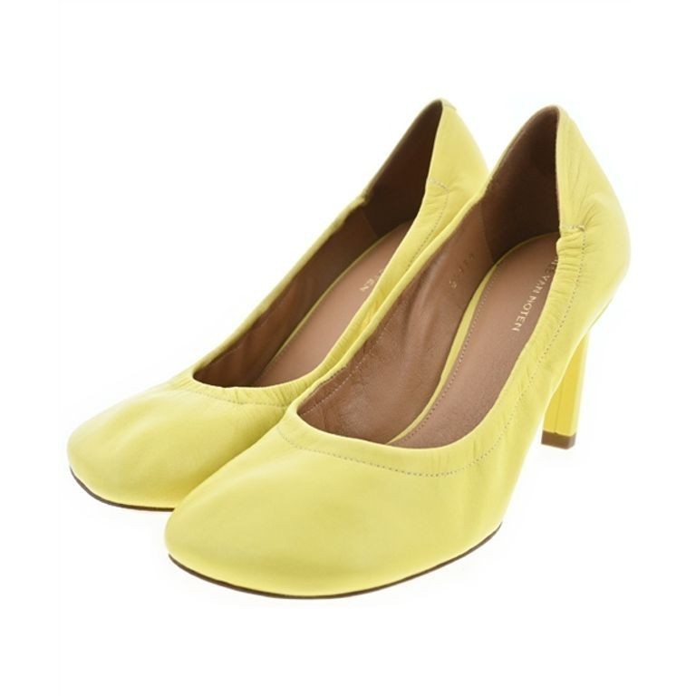 Dries Van Noten TEN M O I R 5 Pumps Women yellow green 21.5cm Direct from Japan Secondhand