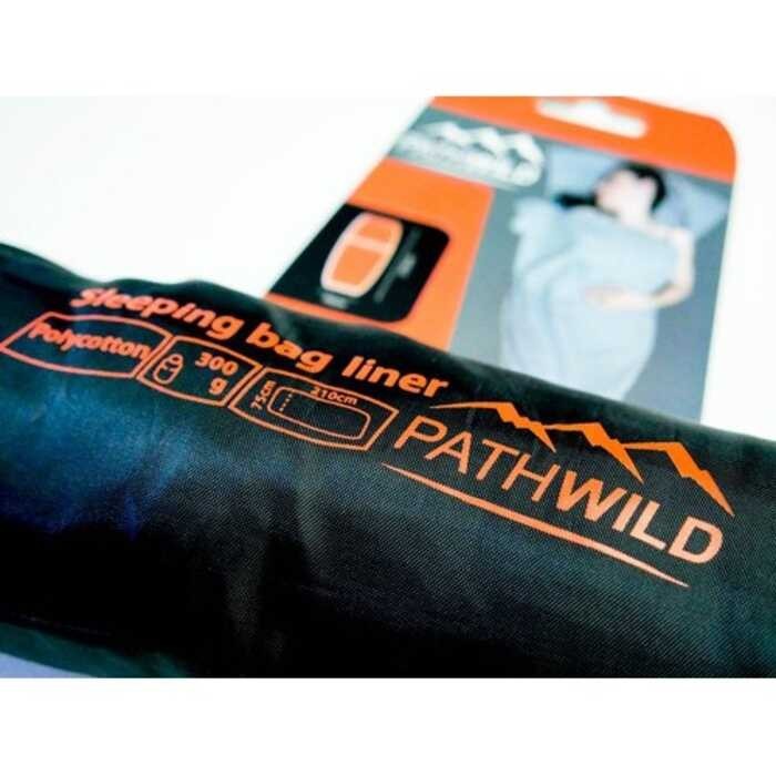 PATHWILD Liner Sleeping Bag ถุงนอนไลเนอร์แบบบาง สีน้ำเงินเข้ม
