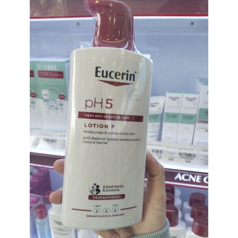 ฟิกเกอร์ โลชั่นยูเซอรีน(Euserin ph5 verydryskin lotion F)สำหรับผิวเเห้งถึงเเห้งมาก