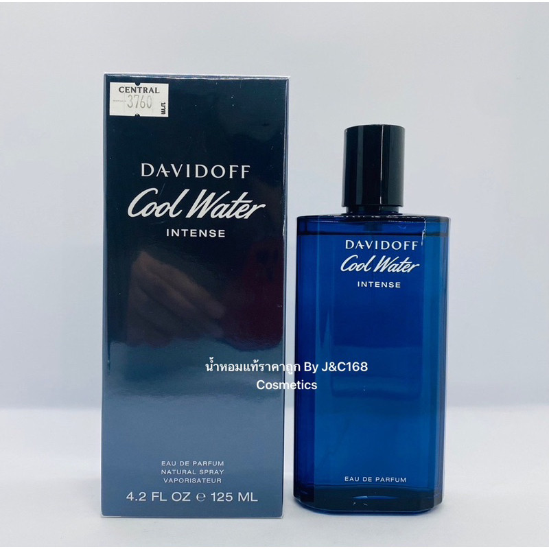 ♞,♘Davidoff Cool Water Intense Eau De Parfum น้ำหอมแท้แบรนด์เนม น้ำหอมแท้เคาน์เตอร์ห้าง