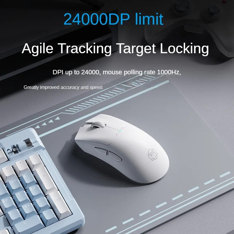 เมาส์ไร้สาย Eweadn X21บลูทูธ2.4G สามโหมด PAW3311น้ำหนักเบาเมา