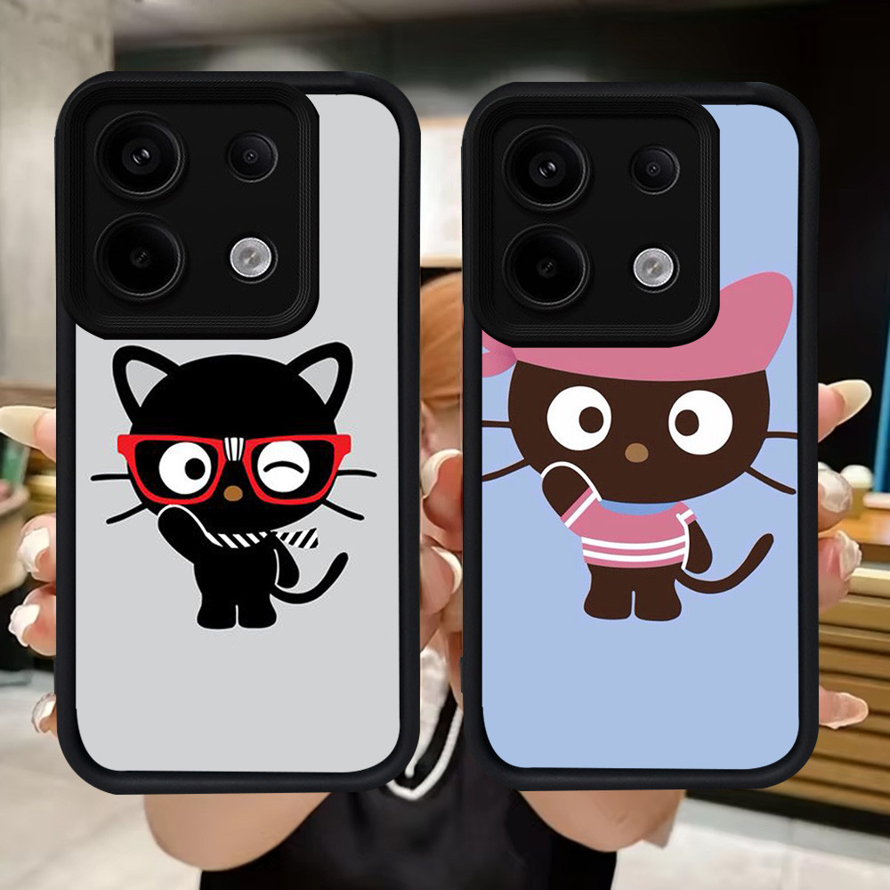 Q26 Chococat ปลอกอ่อนสําหรับ Xiaomi Redmi 15C POCO M7 X6 13T 13C หมายเหตุ 13 M6 Neo Pro Plus 5G