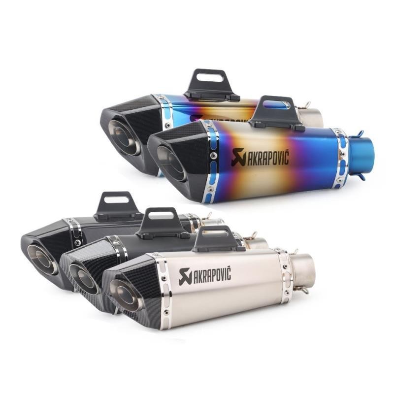 ดัดแปลงท่อไอเสียราศีพิจิกรถจักรยานยนต์เหมาะสําหรับ Kawasaki ZX6R10RZ900Z800Yamaha R3R25R6