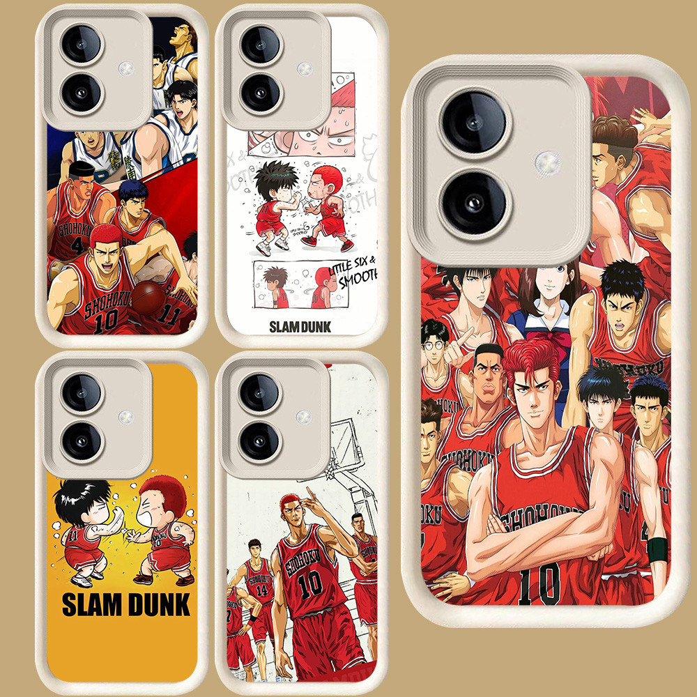 R82 เคส Slam dunk สําหรับ OPPO A5 A3X A79 A3 Pro A5X 5G สีขาว