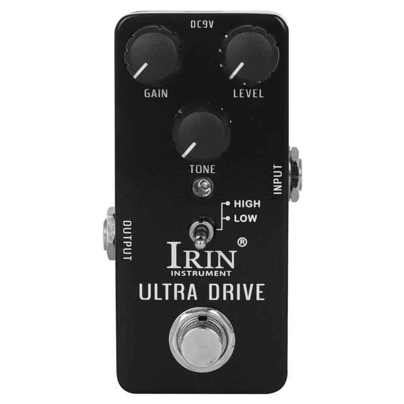 ➧ IRIN Rs-02 Superdrive Pedal กำไรสูง Effect บายพาส Overdrive Guitar อะไหล่