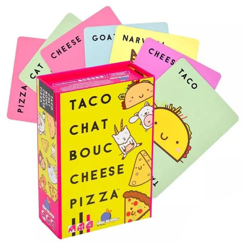 Taco Cat Interactive Goat Cheese Pizza Card Set สําหรับพัฒนาสมองและพันธะ