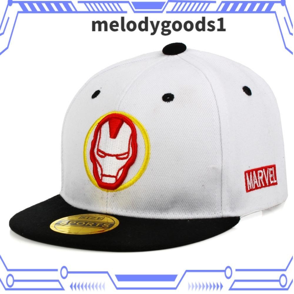 Melodygoods1 หมวกแก๊ปเด็ก หมวกกันแดดเด็กแบบปรับได้ทนทาน หมวกเบสบอลเด็ก 2-8Y