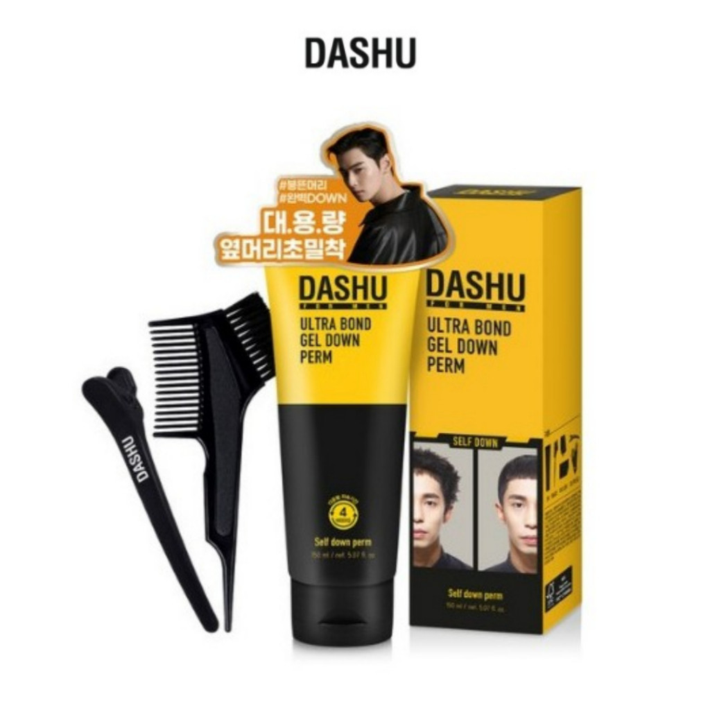 DASHU Premium Ultra Bond Gel Down Perm Magic Perm Hair Treatment 100ml  การจัดแต่งทรงผมของผม, การดั