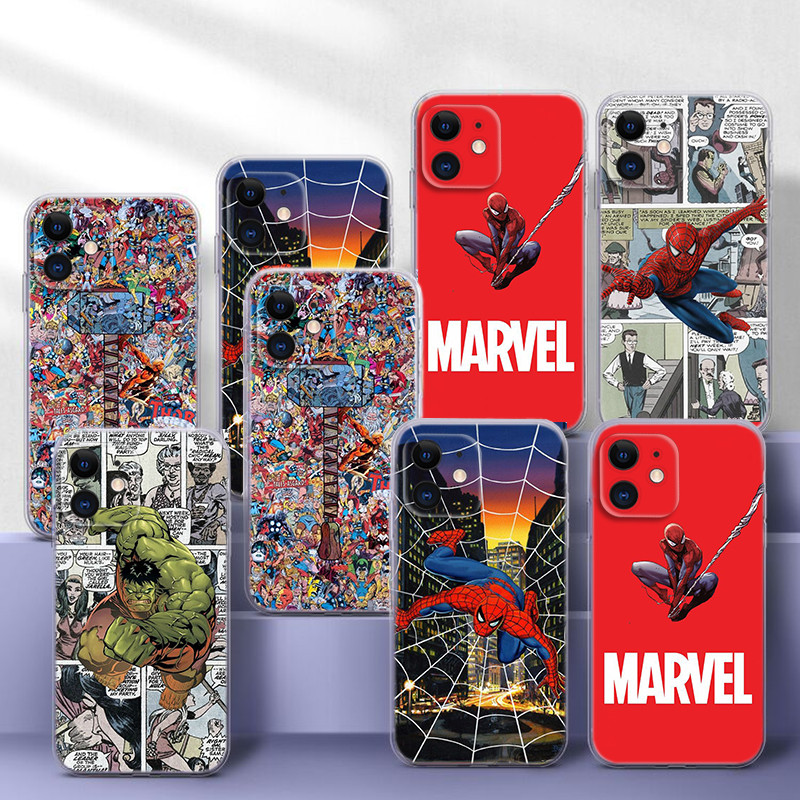 R87 Marvel Spiderman Soft สําหรับ Infinix S5 X652 S5 Lite สมาร์ท 4 X653 ร้อน 9 Pro 4C X653C 6 X6511B