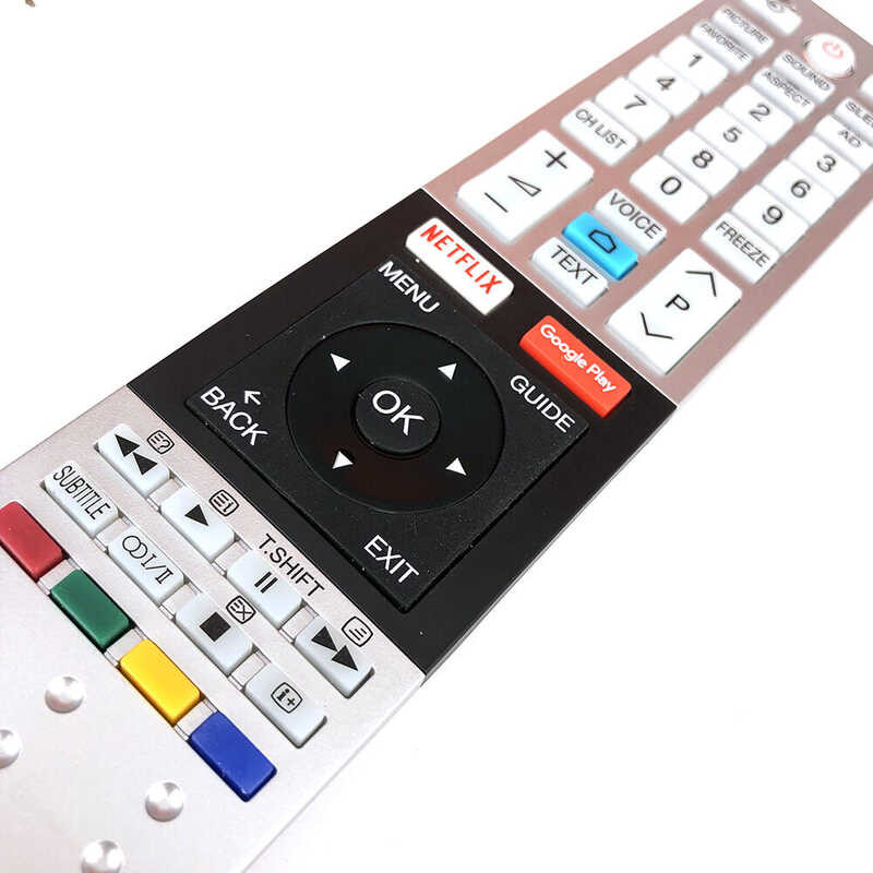 Ct-8516 New Remote Control For Toshiba TV With Netflix Google Play Key 65U9850az U775*Series 58U7