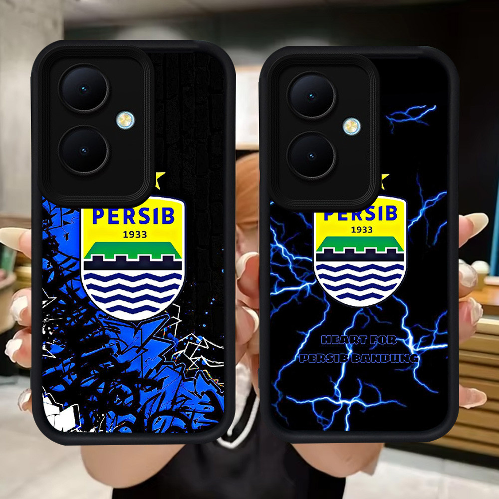 Q86 Persib soft Casing สําหรับ OPPO Reno 11 8T 13F 11F 10 Pro 5G