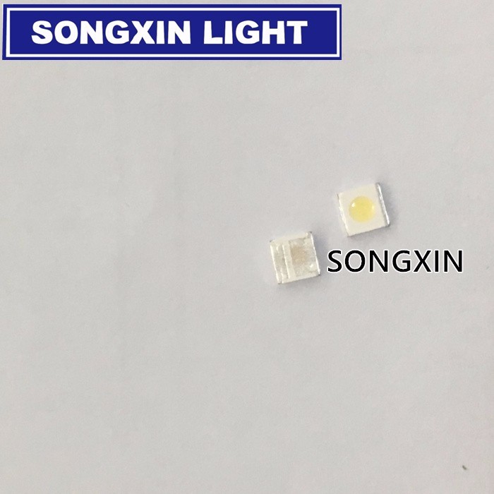 100pcs XIASONGXIN LIGHT สําหรับ LED backlight LCD TV 3535 3537 LED SMD โคมไฟลูกปัดลูกปัด 1W 6V 3535 