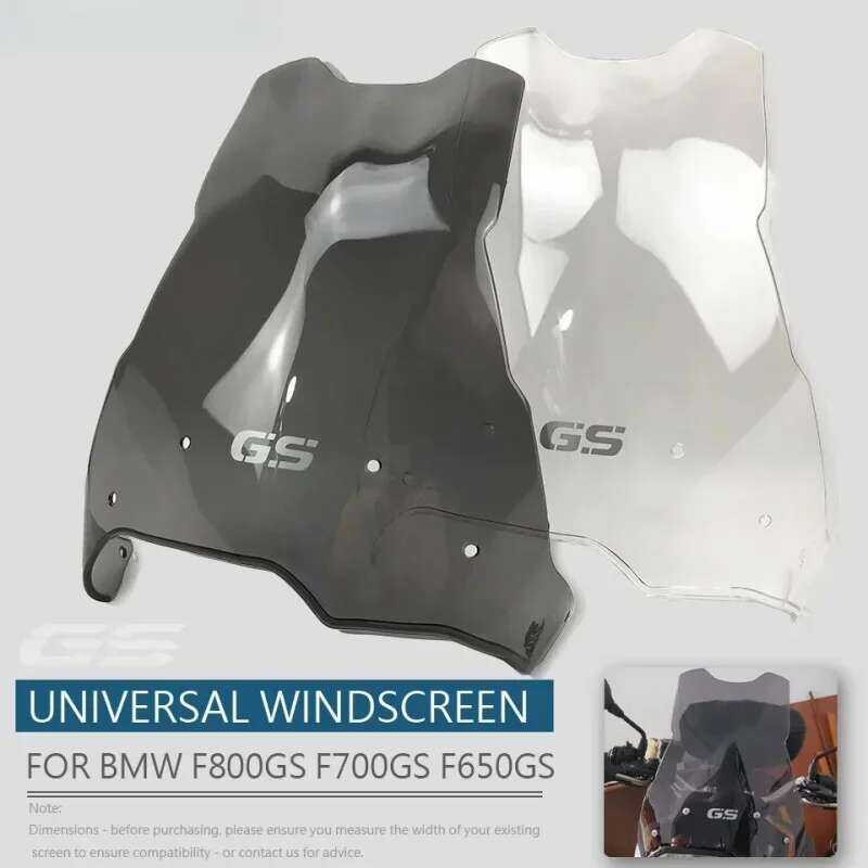 F800GS กระจกบังลมสำหรับ F650GS F700GS F 800 650 700 F800 F700 F650 GS แผ่นบังลม