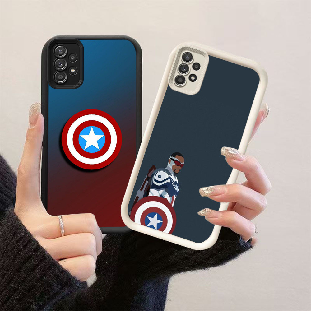 SAMSUNG YZ-85กัปตันอเมริกาCoolปลอกสําหรับSamsung A53 A23 A52S A72 A52 A73 A33 A13 A32 5G