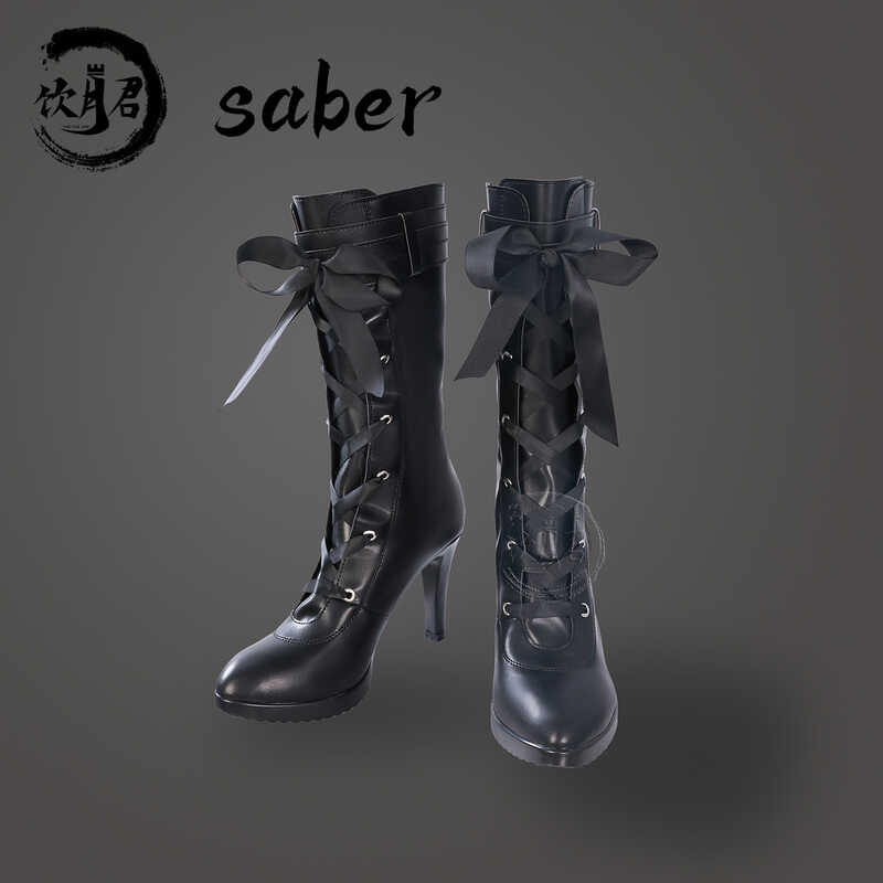 รองเท้าคอสเพลย์ Fate UBW แบบสองมิติ