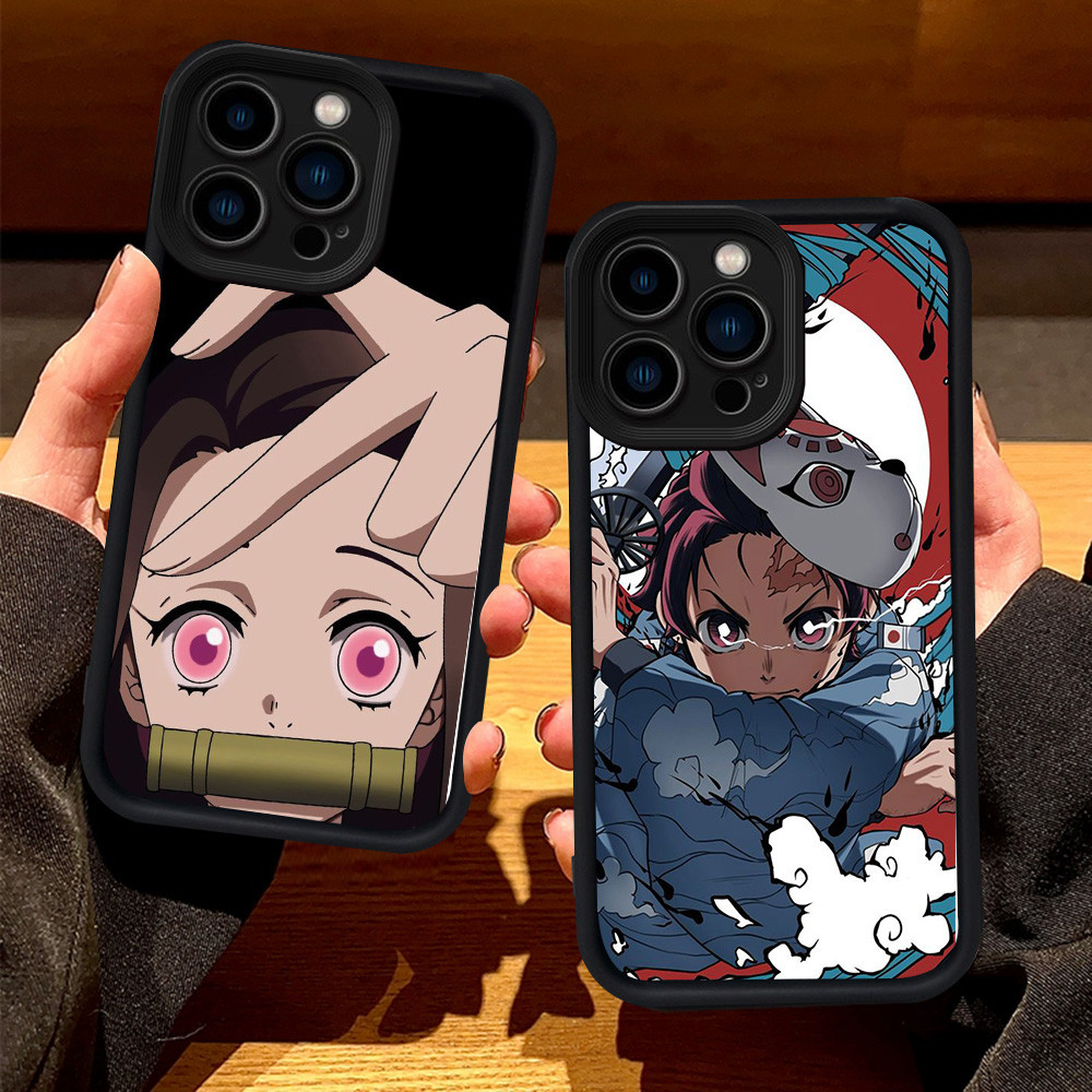 R69 Demon Slaye iPhone 16 15 XR XS X Plus Pro Max Case