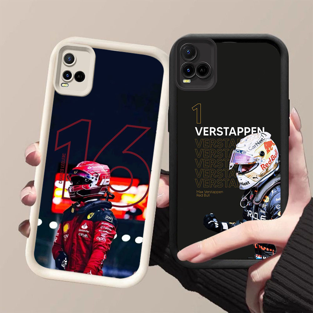 MK-84 Max Verstappen F1 Racing ปลอกซิลิโคนอ่อนนุ่มสําหรับ VIVO Y21 Y21s V23E V23 Y75 Y21e V20 Y21t Y