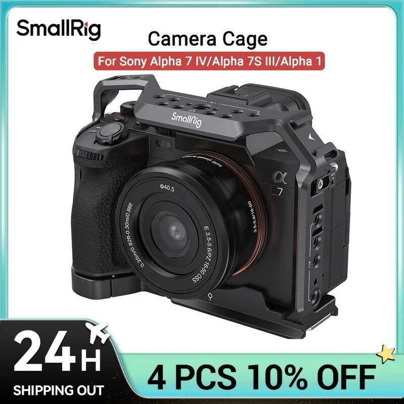 SmallRig Full Dslr สําหรับ Sony A7 IV a7m4 กล้อง Rig สําหรับ Sony Alpha 7 IV/A7S III/A1/A7R IV พร้อม