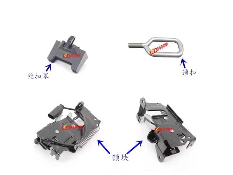 เหมาะสําหรับ BMW Mini MINI Hood F55 Hood F56 ล็อคบล็อก MINI ล็อค F55 ล็อค F56 ยาง Guard