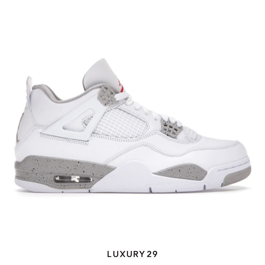 opp ♞Nike Jordan 4 Retro White Oreo (2021)