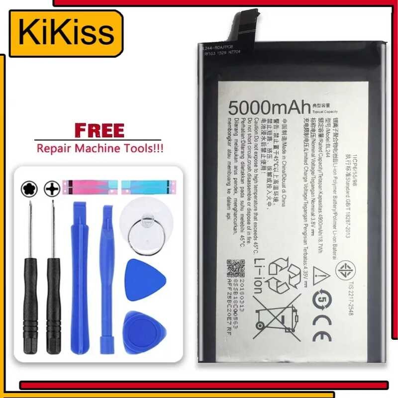 BL244 4900mAh แบตเตอรี่ Lenovo P1 C58 C72 P1c58