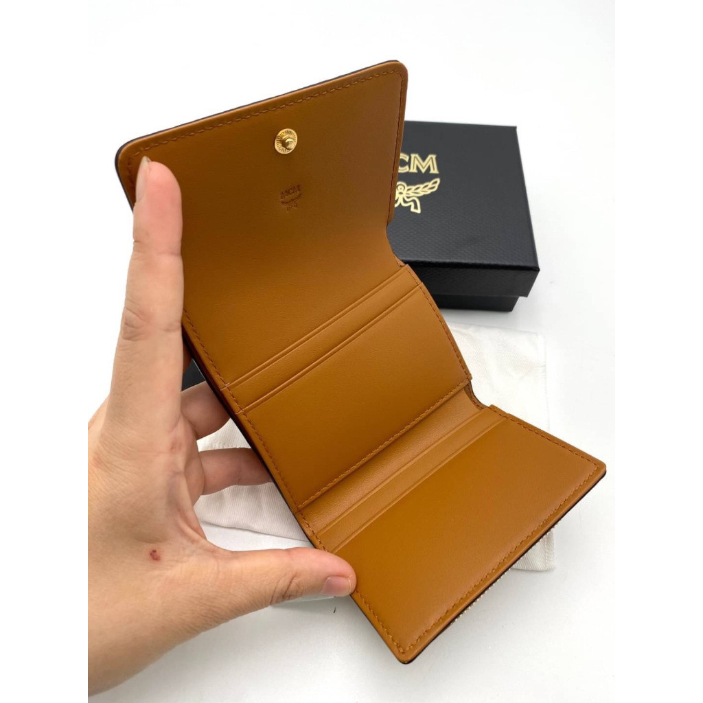 พร้อมส่ง!!! MCM ของแท้ 100%  กระเป๋าตังค์ MCM.