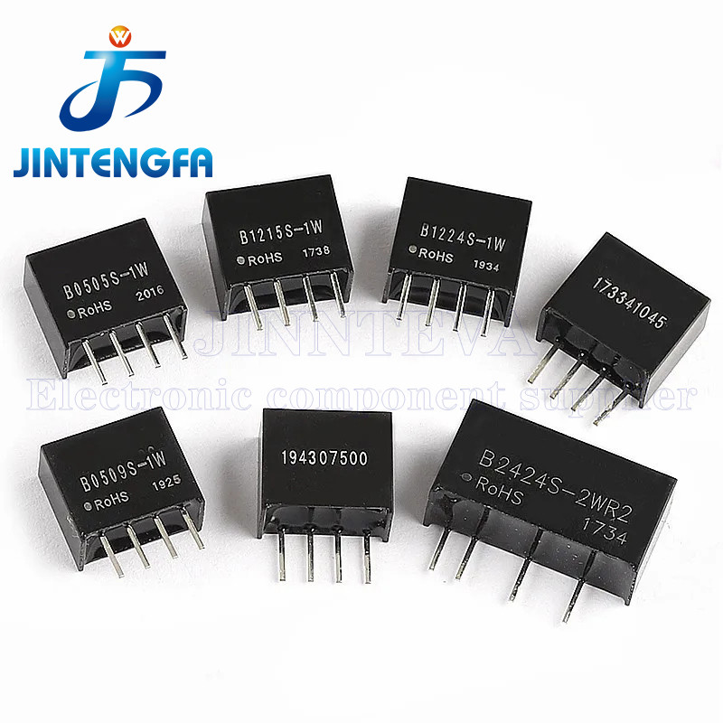 5PCS B0505S-1W B0505S-1WR2 B0505S-1WR3 4Pin SIP-4 B0505S 1W 5V ถึง 5V 3000VDC การแยก DC/DC โมดูลแหล่